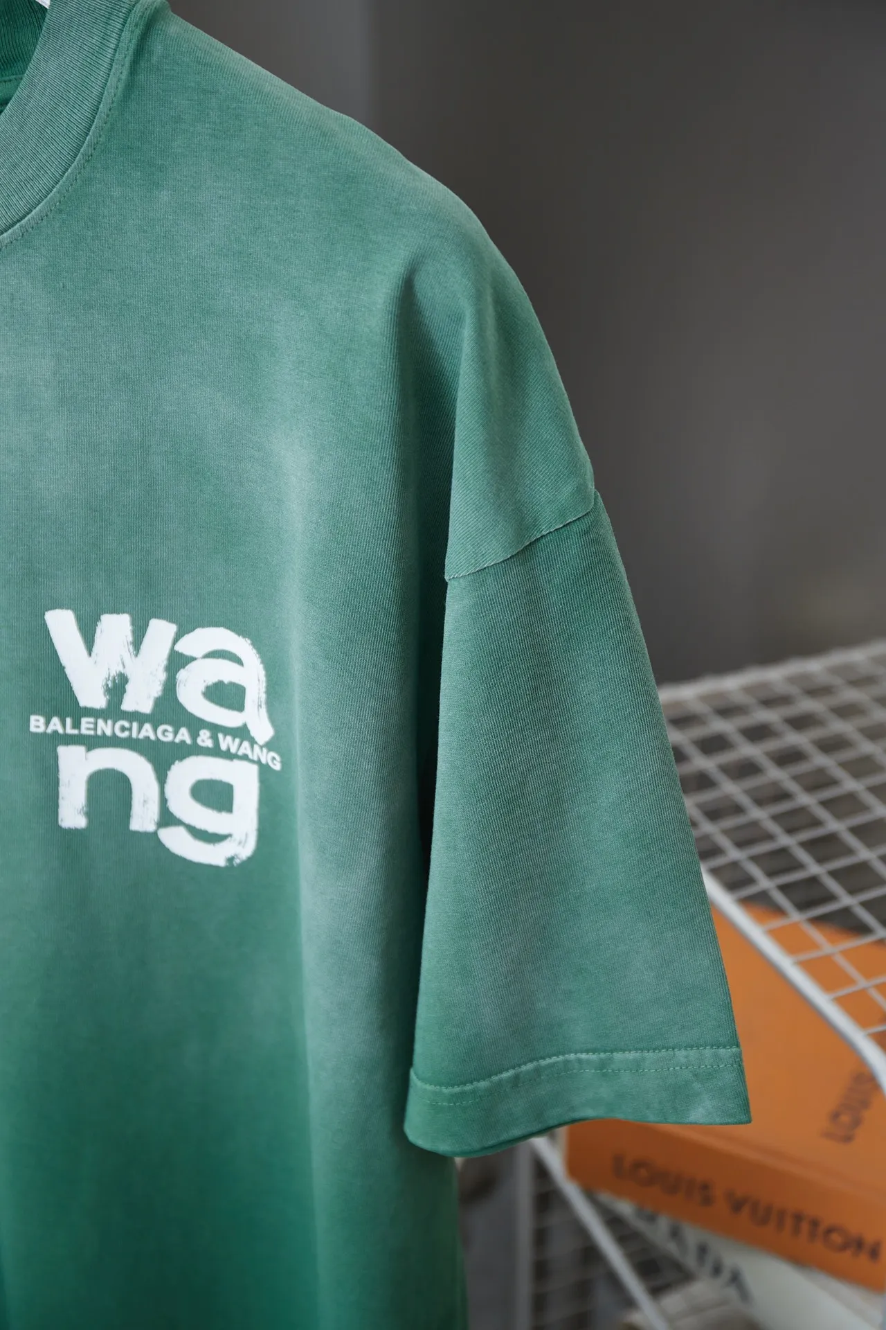 Alexarderwang 25SS New Arrival 100% 32 1X 1 ：Black/White/Blue/Green Size：S/M/L/XL